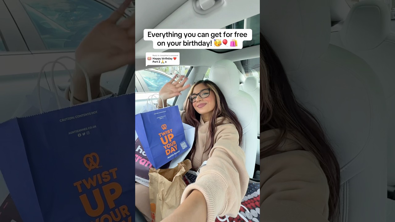 😱 BIRTHDAY FREEBIES!!
