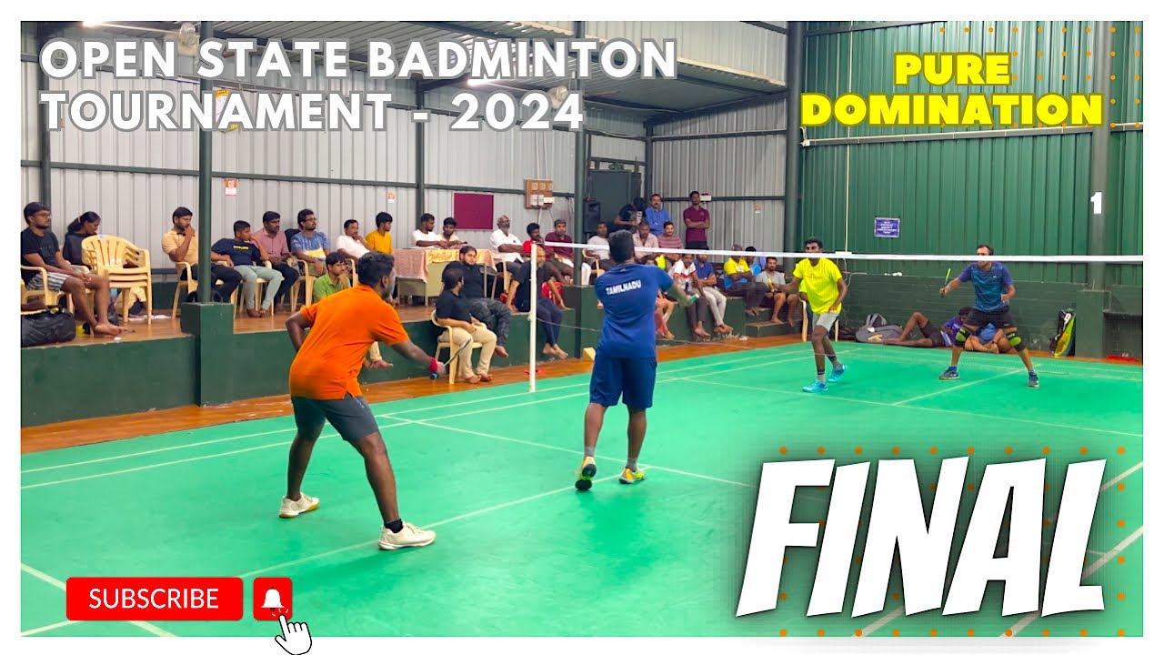 LOKESH/BALAJI vs PURUSOTH/CHRISTOPHER || FINAL - Jumbled Doubles || Open Badminton Tournament 2024
