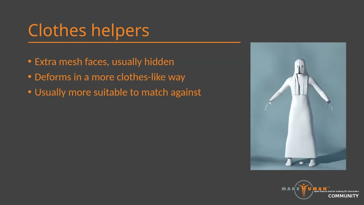 MPFB Tutorial: Creating Clothes Part 1 - Basics and Concepts