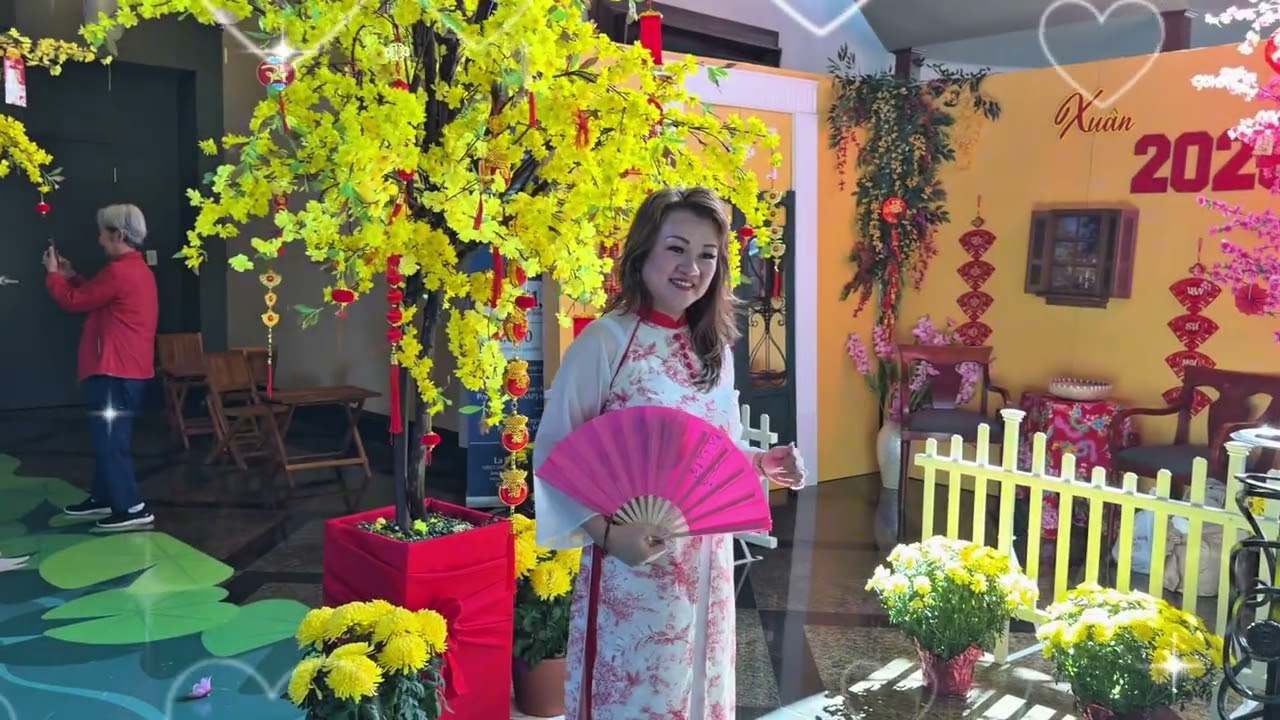 2-9-2016 TẠ ƠN CHÚA , năm mới ,Đào N cùng các CHI BẠN đón mừng xuân Việt Nam tại đất Mỹ TX Houston 