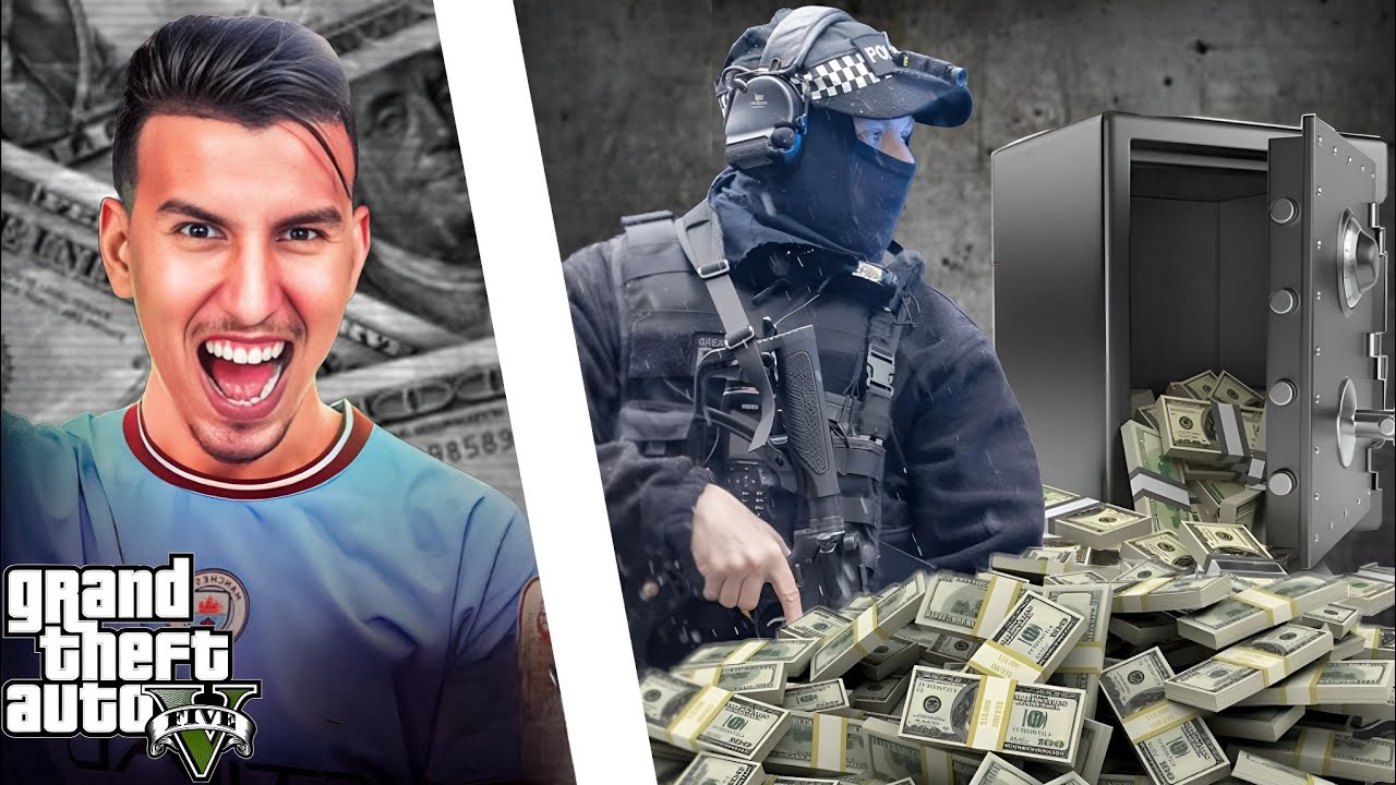 GTA RP MAROC | حاولنا نهجمو على بنك 🔥 مطاردة كبيرة حتى شدّونا