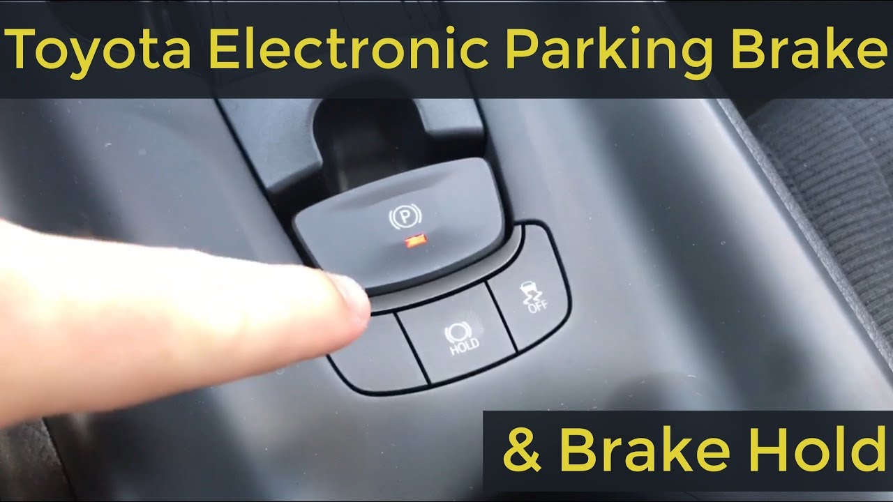The Toyota Electronic Parking Brake & Brake Hold on the 2018 Toyota C-HR with Jonathan Sewell Sells