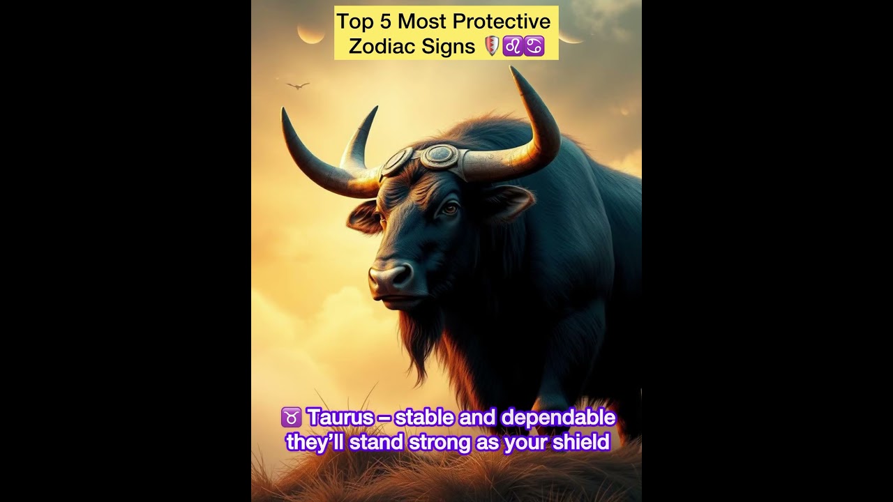 Top 5 Most Protective Zodiac Signs 🛡️♌♋ #ZodiacSigns #ProtectiveSigns #AstrologyFacts #zodiacpower