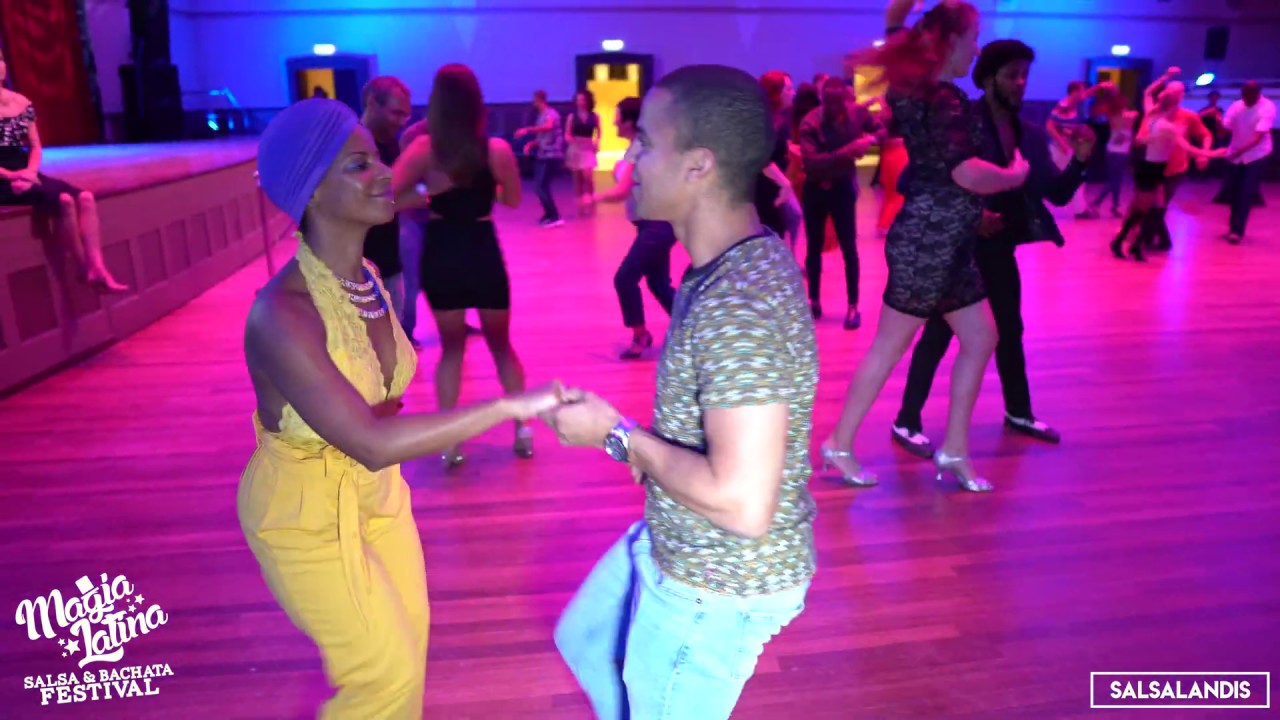 Andre Watapana DC & Cecile Dancing Salsa @ Magia Latina Festival 2019