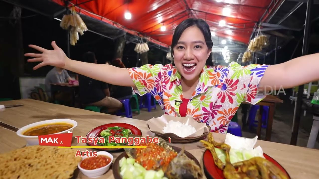 Tasya Panggabean Menjajal Nikmat Rasa  Gurame Cobek Bu Ade | MAKAN RECEH (22/12/24)