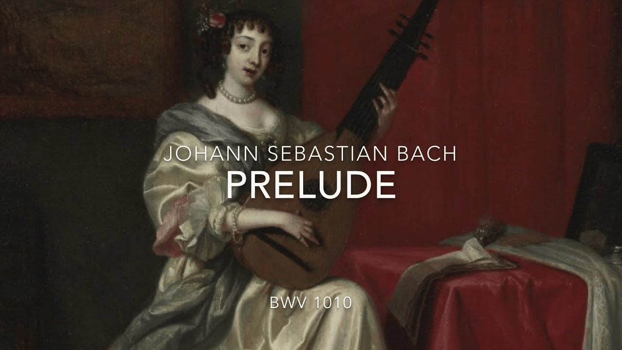 Bach J.S. Prelude BWV 1010 -  Baroque Lute: Alberto Crugnola