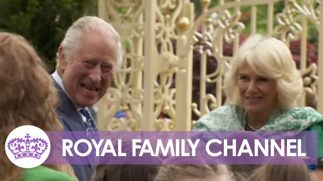 King and Queen Open a New Coronation Garden in Belfast