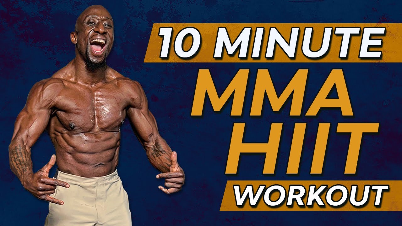 10 Minute MMA HIIT Workout &ndash; Burpee-Bodyweight Circuit