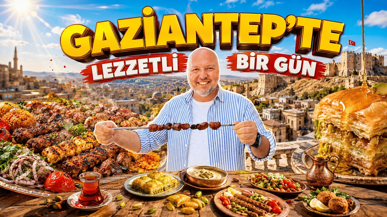 GAZİANTEP'TE LEZZETLİ BİR GÜN - VLOG #9 - Ayaküstü Lezzetler