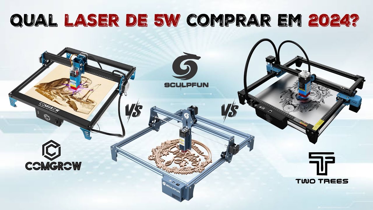 Qual CNC Laser de 5W  comprar em 2024?