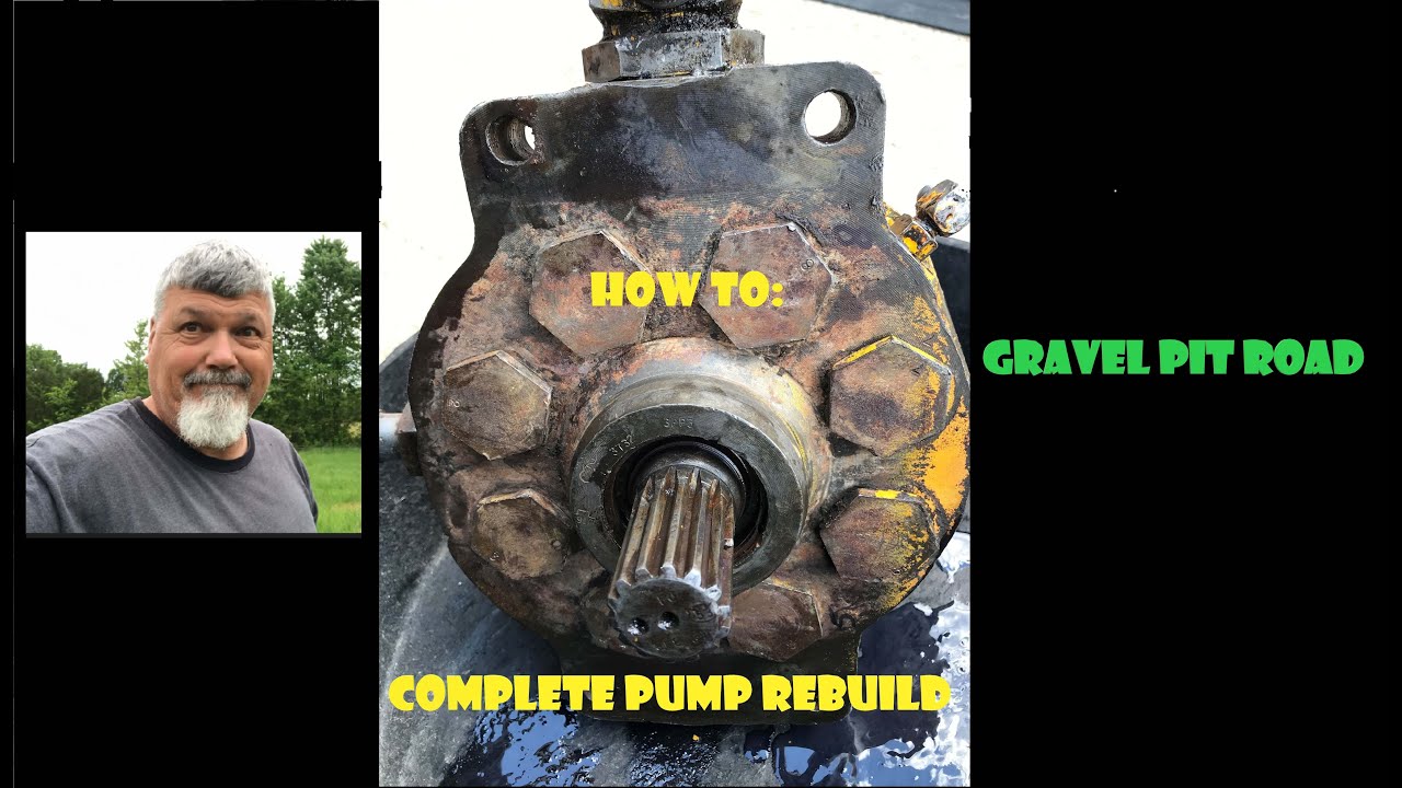 Pump Rebuild JD 300BD Hydraulic Part 2