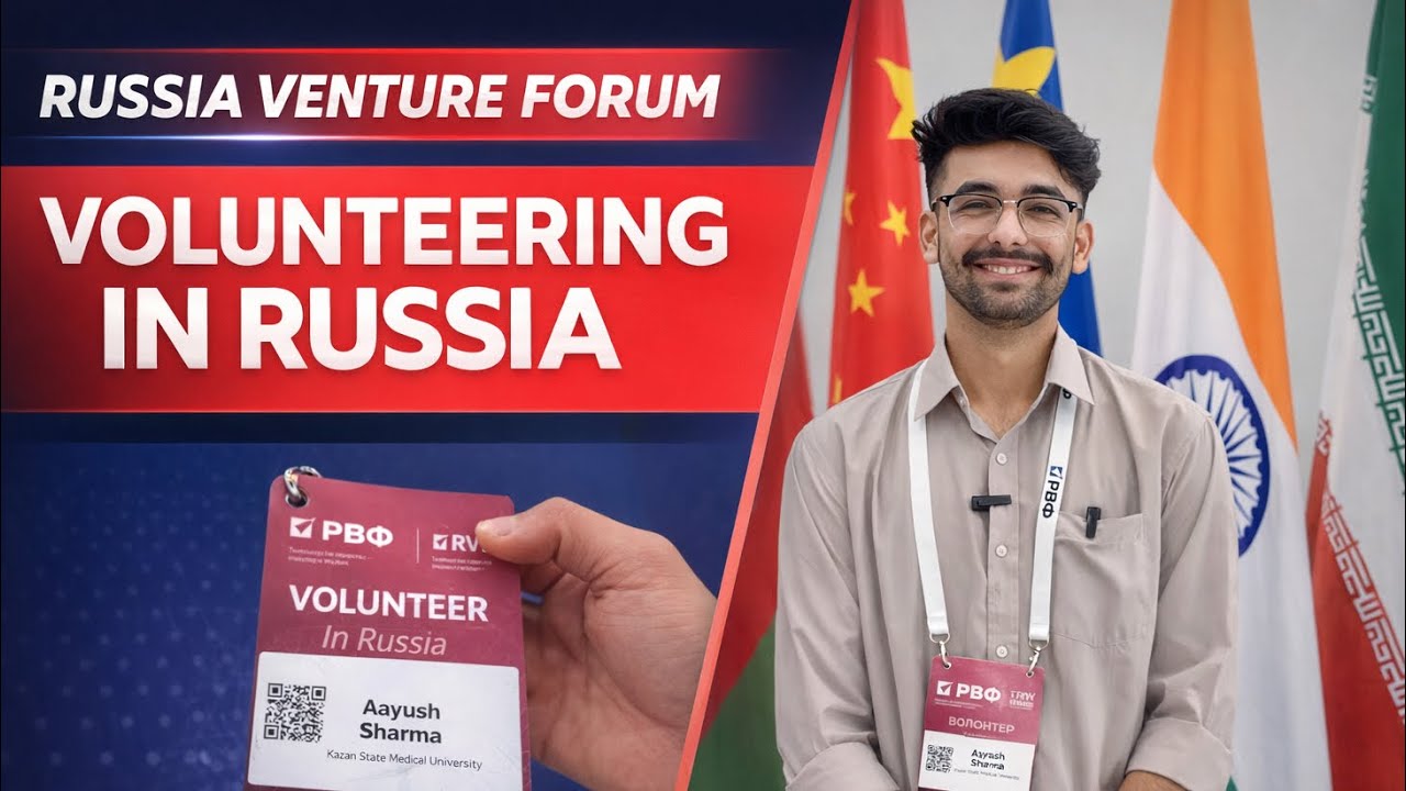 Inside Russia Venture Forum 🇷🇺 | Volunteering at an International Startup Event