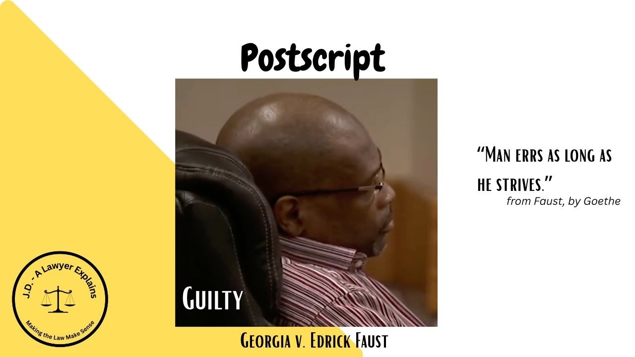 Postscript: When the Jury Sees What Commenters Missed