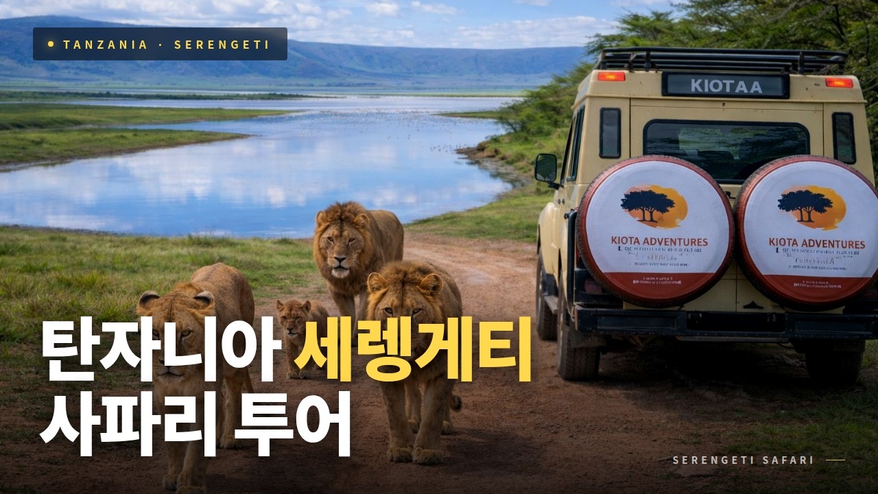 [탄자니아#8]세렝게티 여행  | 사파리 캠핑 투어