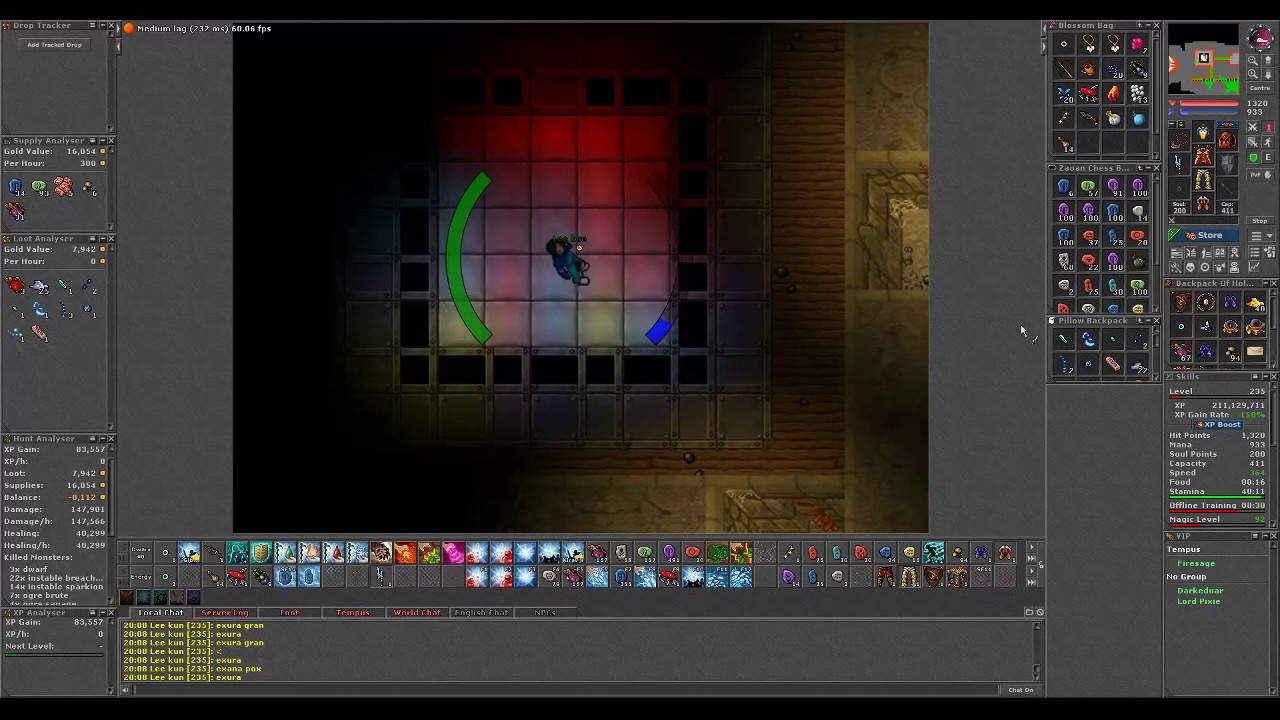 Tibia Opticording Sphere Quest (Mysterious Ornate Chest) Krailos Color Challenge