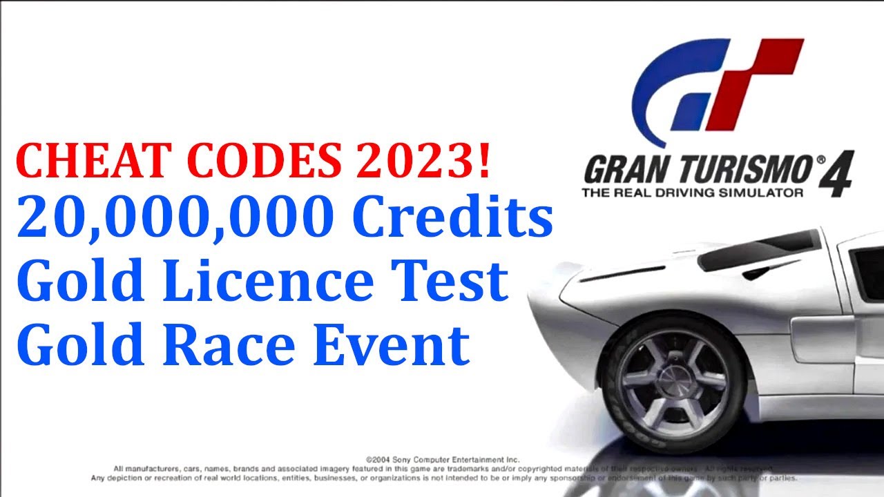 Gran Turismo 4 Cheat MISTERI 19 TAHUN!