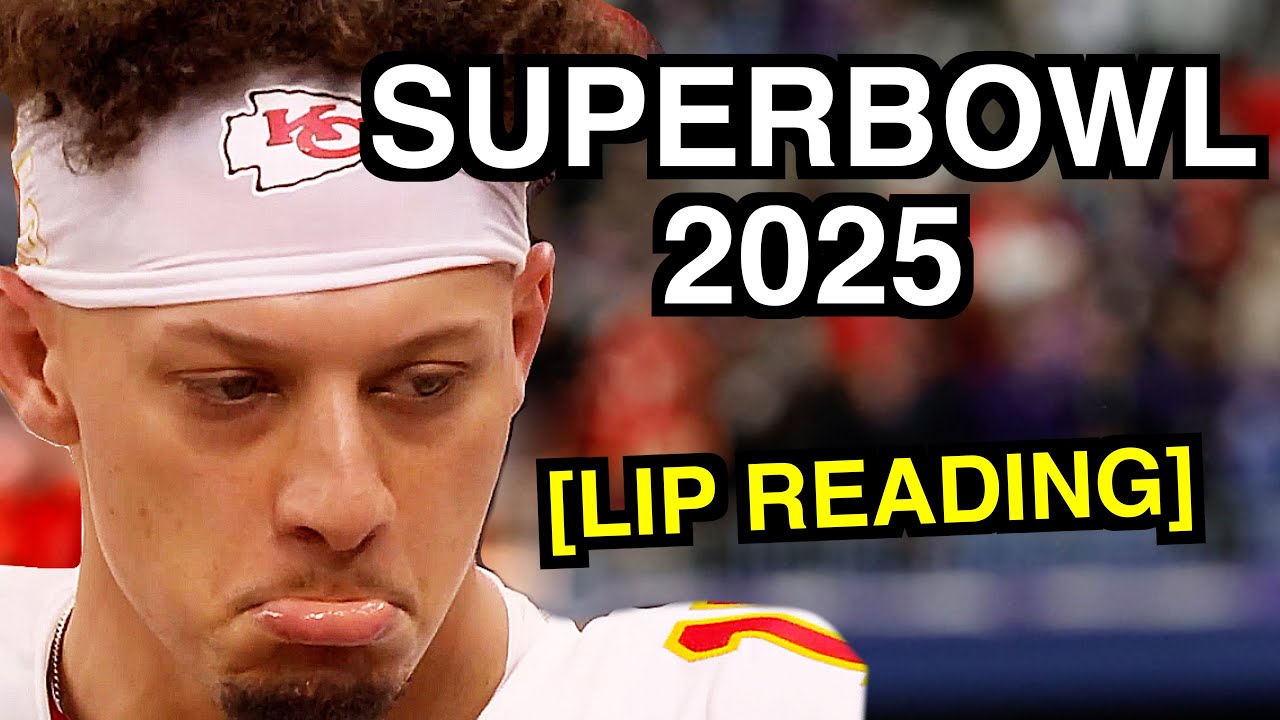 Суперкубок НФЛ 2025 (чтение по губам)