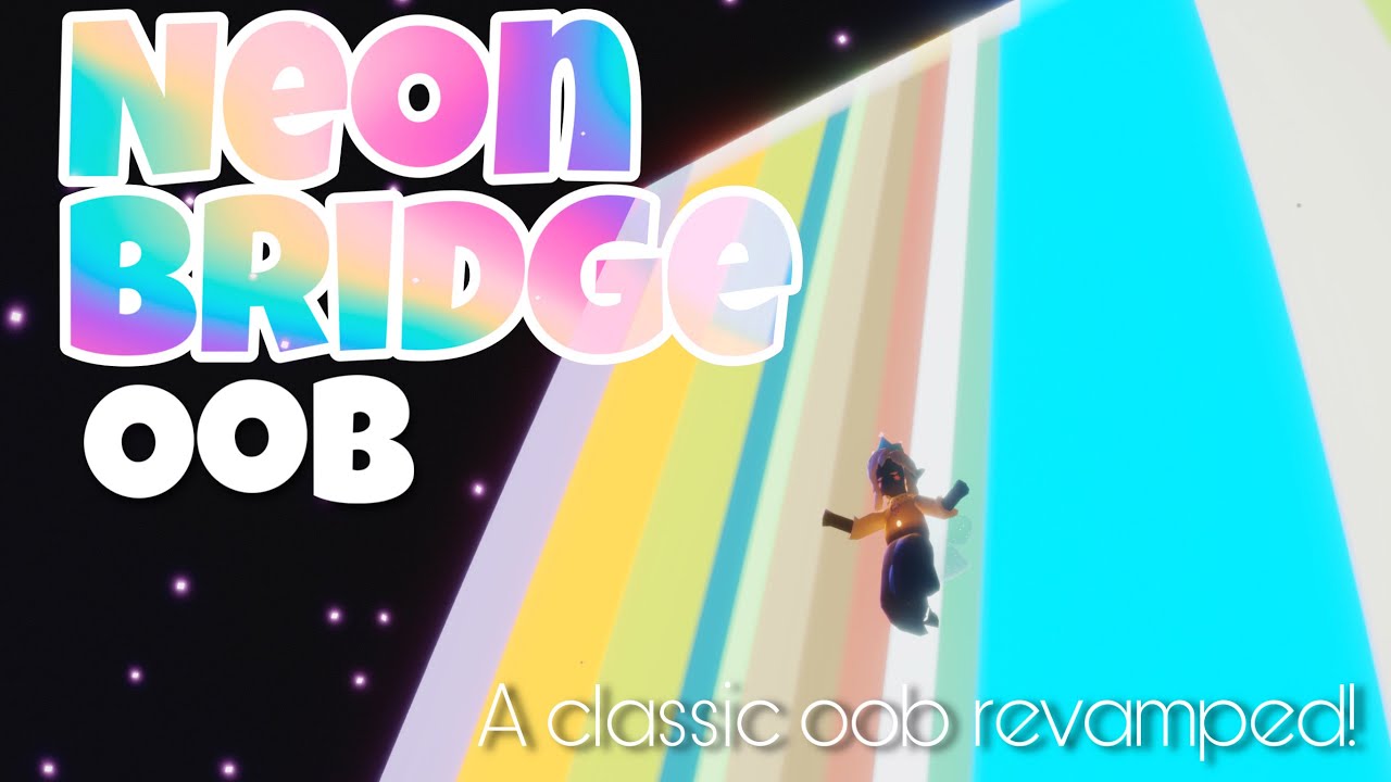 Неоновый мост 🌈 Радужный мост ночью - Easy OOB Sky Children of the Light | nastymold