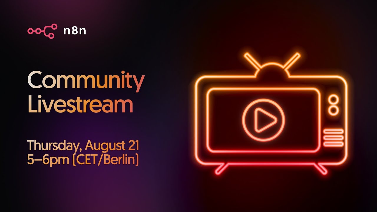 n8n Community Livestream: Updates, updates, updates!