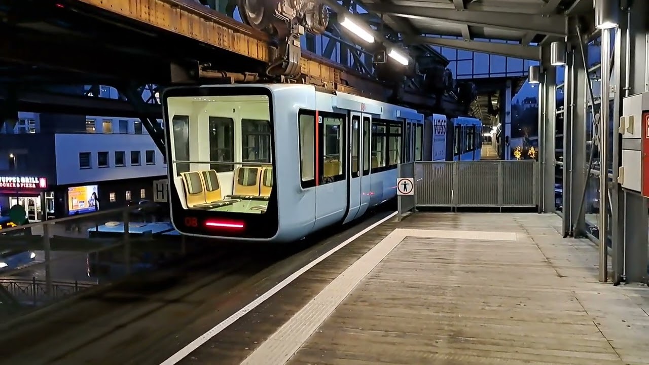 Wuppertal oberbarmen Schwebebahn Station teil 2 (Wuppertal oberbarmen Suspension railway Part 2)