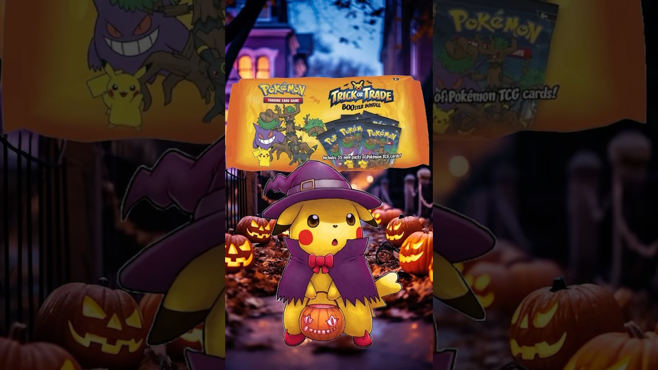 Looking for Pikachu!  Pokemon 2024 Trick OR Trade Pack rip