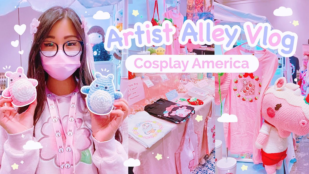 Artist Alley Vlog 17: Cosplay America 2022 + Con Tips!