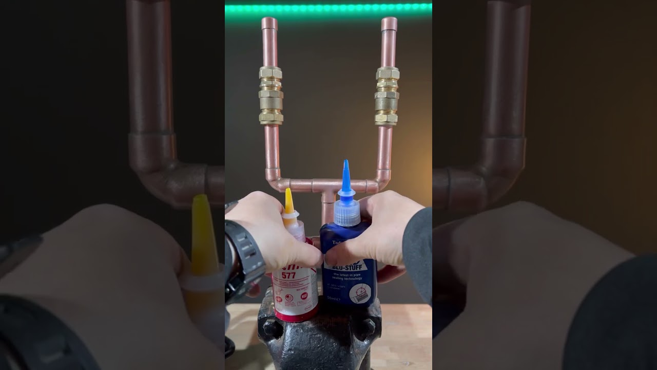 Testing thread sealer for plumbing valves! which do you use? #diy #plumbing #howto #diy #subscribe
