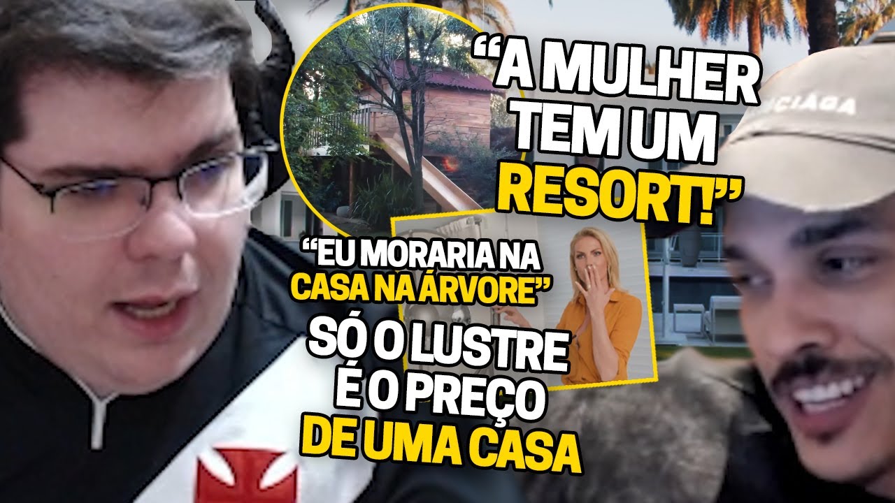 CASIMIRO E CHICOIN NA CASA DA ANA HICKMANN - CASA VOGUE | Cortes do Casimito
