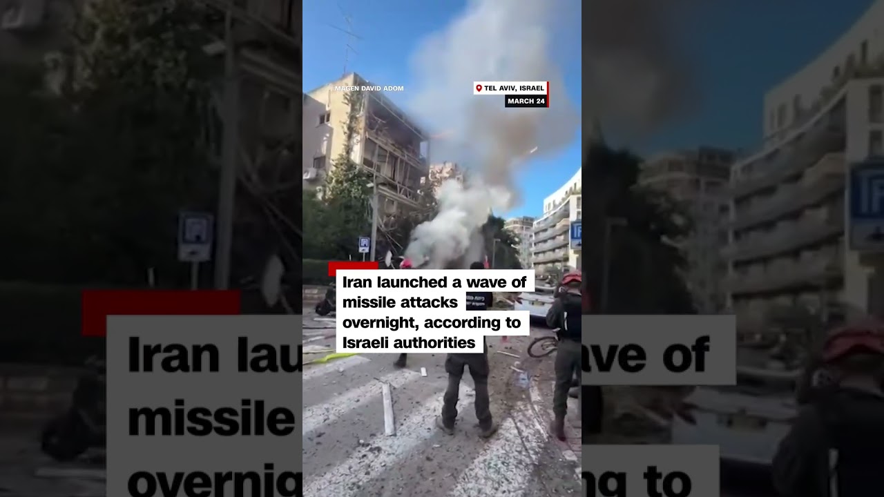 SHOCKING! Tel Aviv Targeted Overnight &mdash; Missile Attacks Leave Six Wounded | N18G