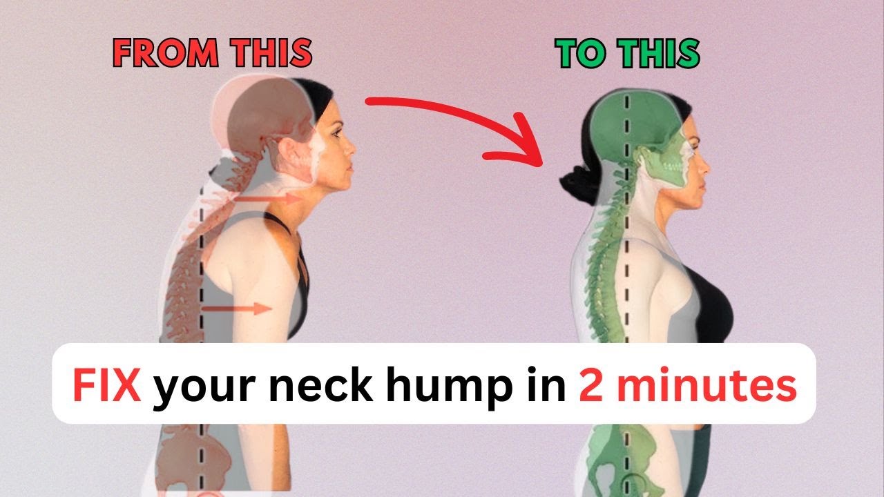 FIX neck hump with 2 minute exercise!