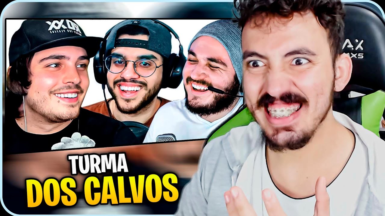 Cinema dos MEMES CALVOS ft. Kleberiano e ORD - TocaDoCoelho | Leozin React
