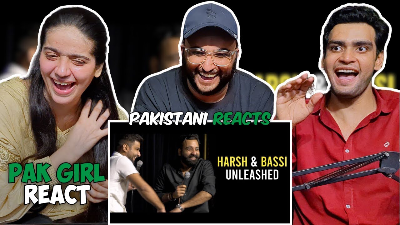 Pakistani Reaction On Harsh & Bassi Unleashed | Crowd Work | Standup Comedy