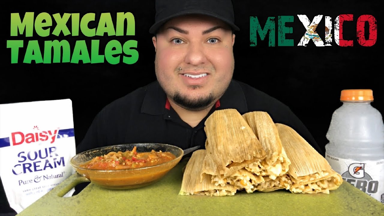 Green Chili Cheese Tamales