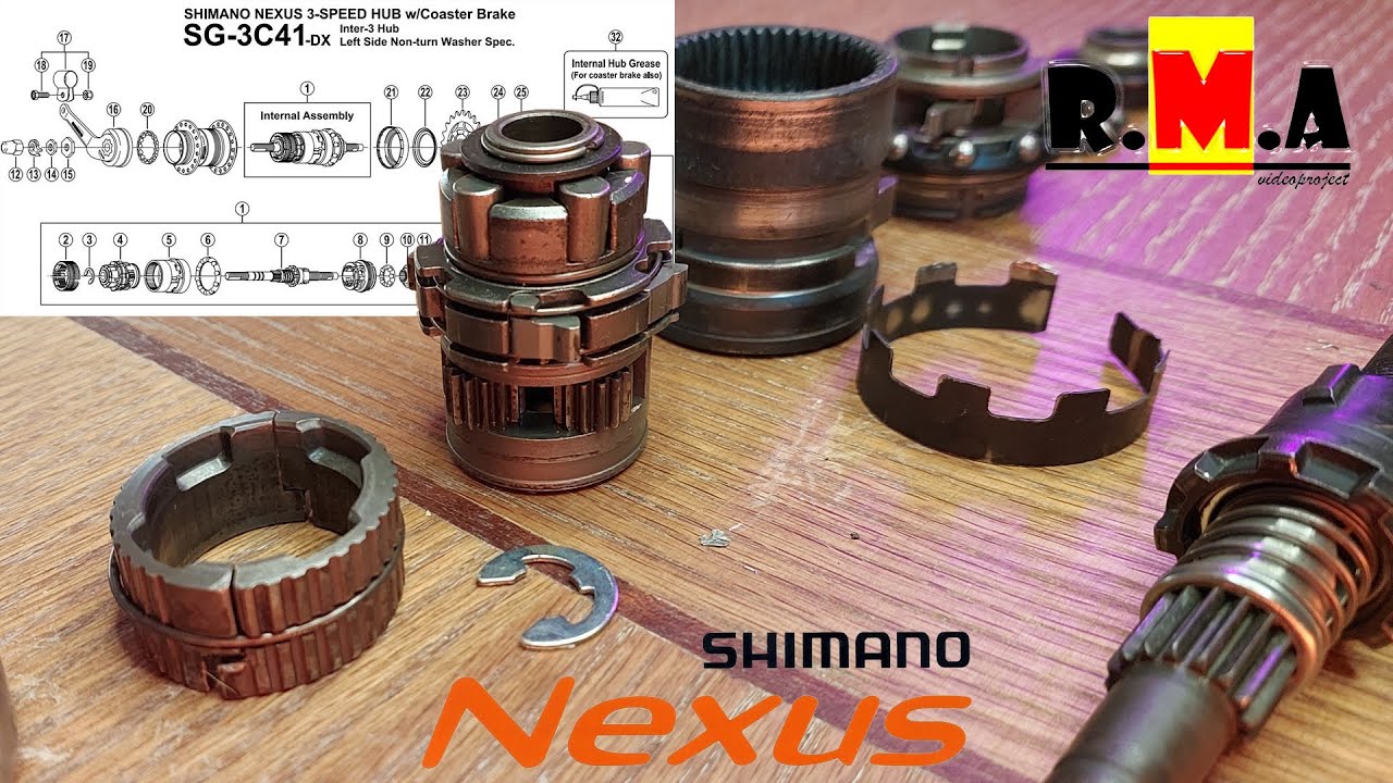 перебираю Shimano NEXUS 3 ⚒️😊✌