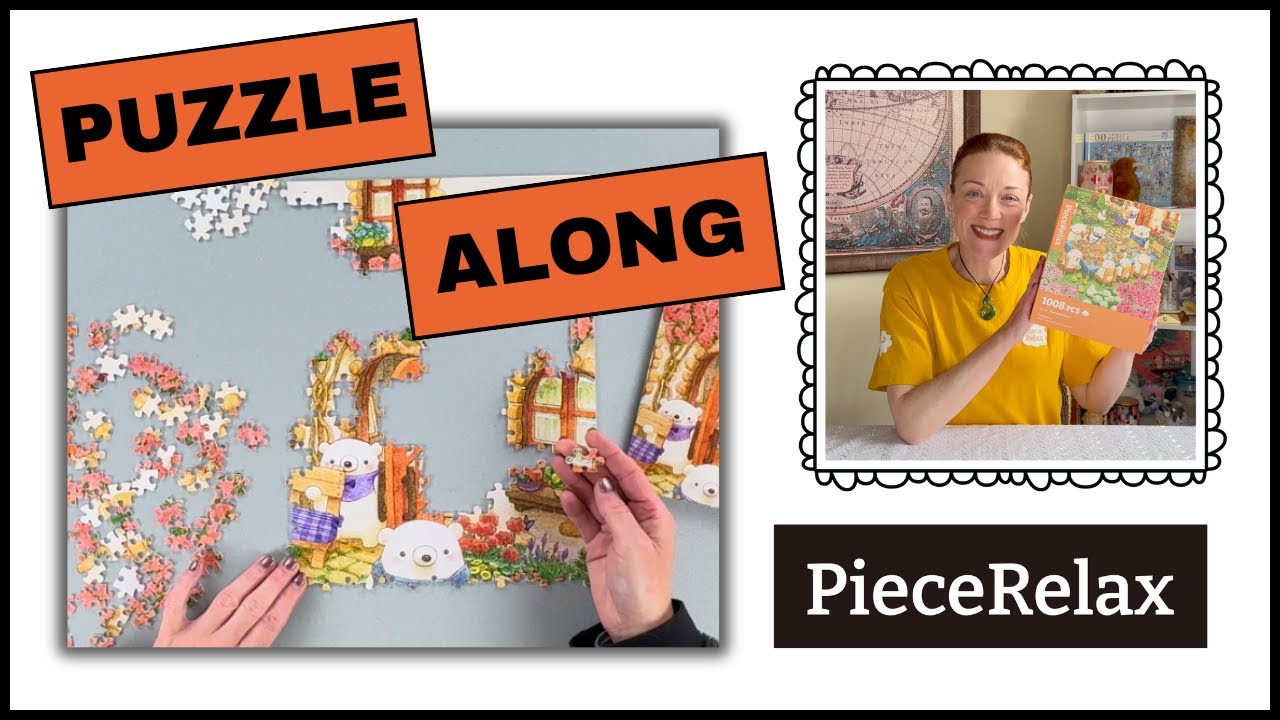 Собираем свой первый пластиковый пазл с PieceRelax - Pancake Party Puzzle Along #piecerelax #piec...