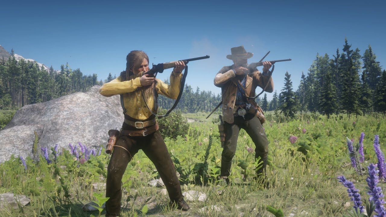 Red Dead Redemption 2, Sadie As A Companion/ Follower