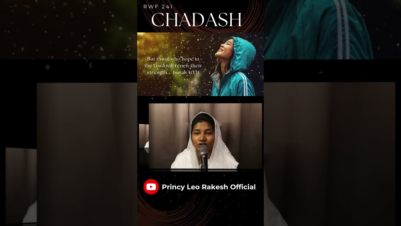 Receive New Strength Today!! CHADASH #rwf #princyleorakesh #newstrength #chadash #christiandevotion