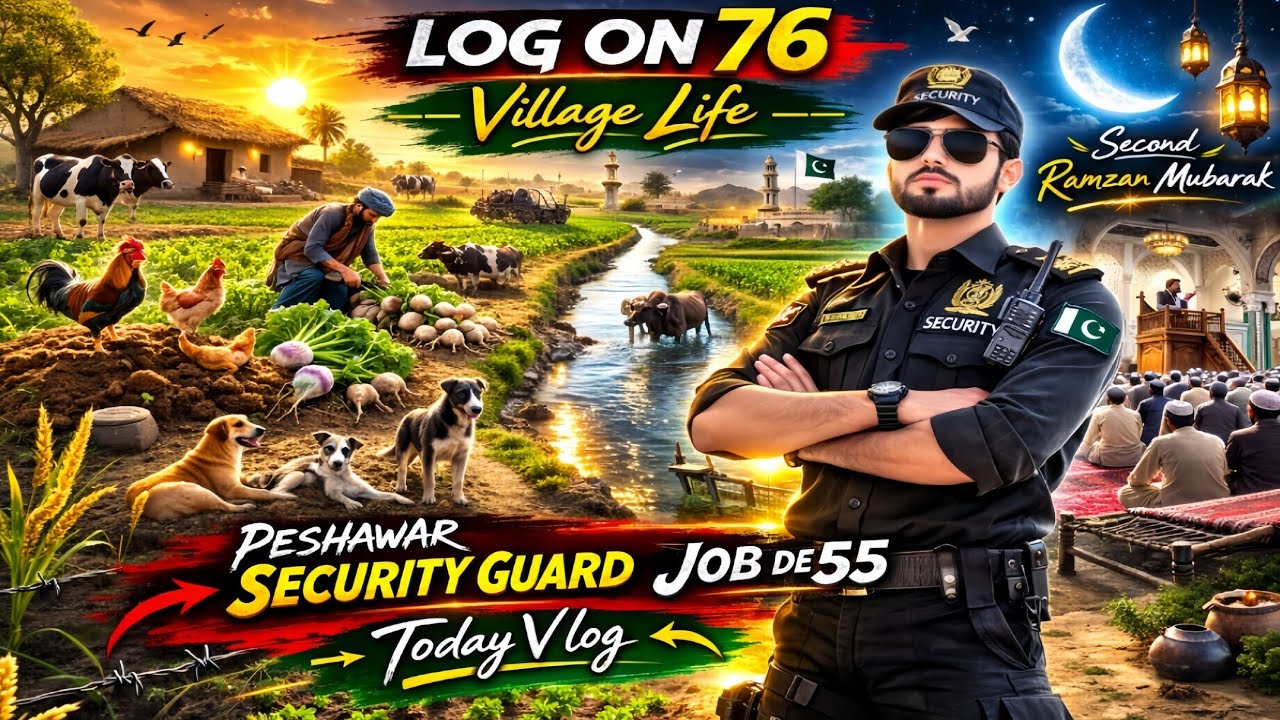 2nd Ramzan mubarak 💝 | 1st Jumma Mubarak 😊 | Village Life vlog | SG Job Day 55 | Vlog On 76