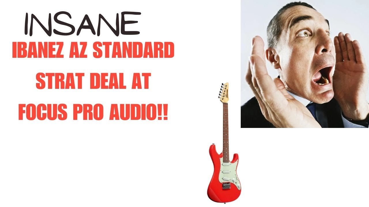 Невероятно выгодное предложение на гитару Ibanez AZES316 Standard в Focus Pro Audio!!!