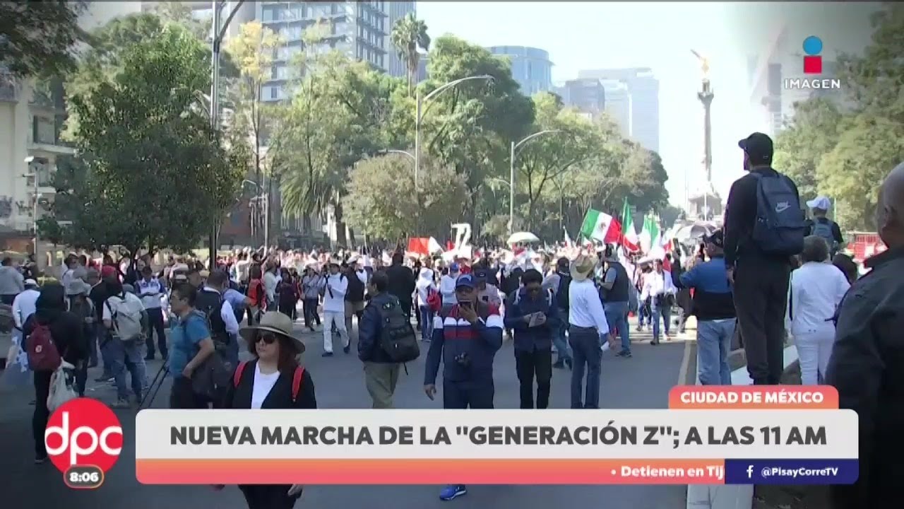 CDMX tendrá desfile y marcha de la Generación Z el mismo día | DPC con Paola Rojas