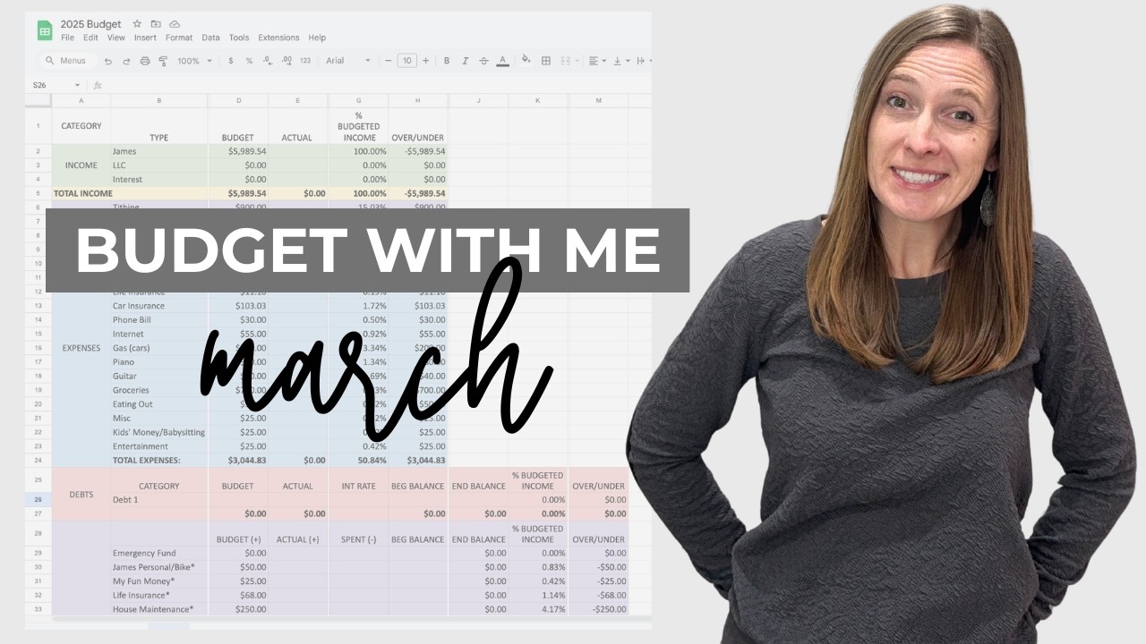 Бюджет семьи на март [Обнародование бюджета семьи из 7 человек]