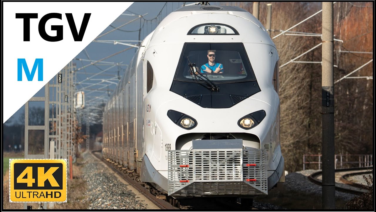 🆕 TGV M Alstom Avelia Horizon for SNCF. VUZ Velim test centre 🆕