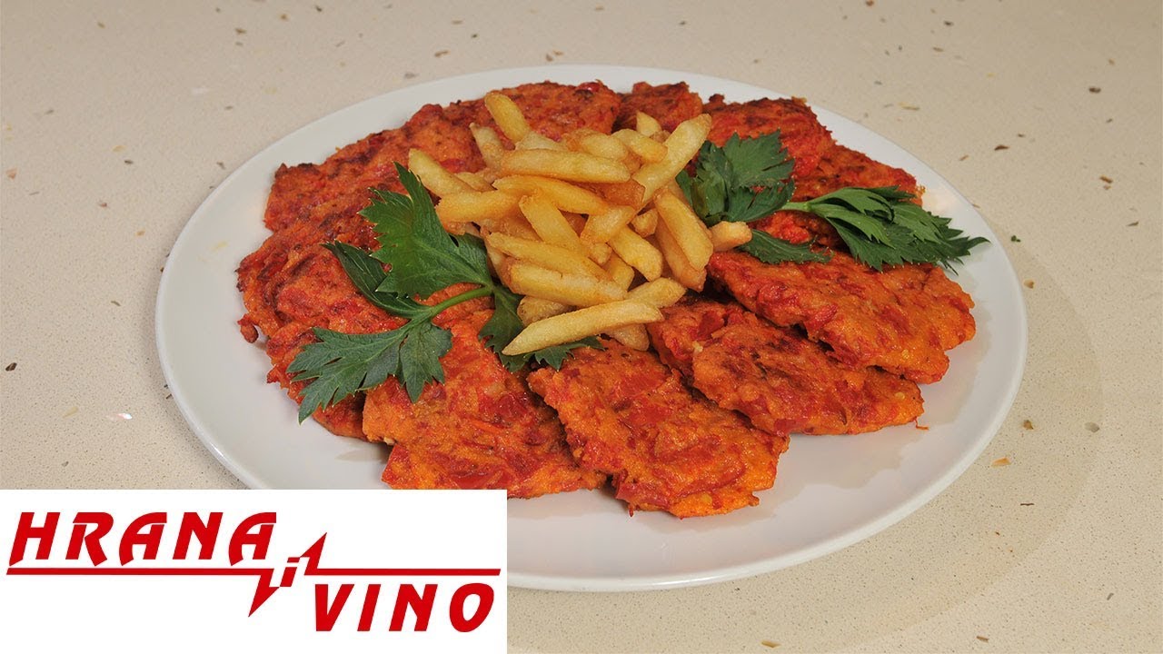 Pljeskavice od pečenih paprika | Hrana i Vino SR