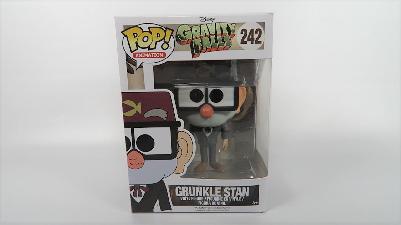 Funko Pop Vinyl Gravity Falls Grunkel Stan Unboxing
