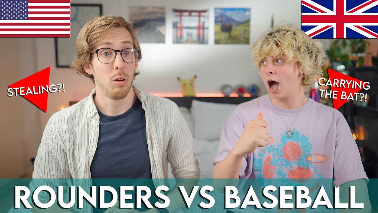 Rounders vs Baseball! British VS American | Evan Edinger & Noahfinnce