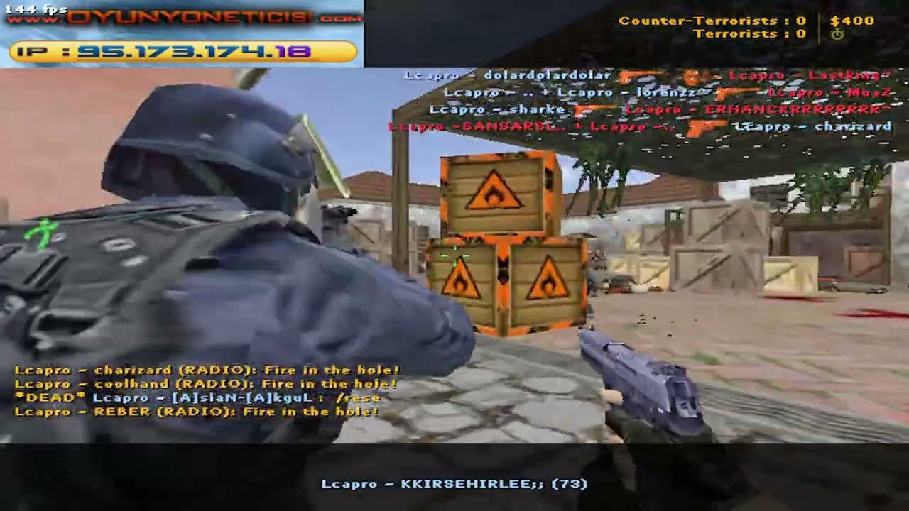 LCA PRO  CLAN MA&Ccedil;I CS 1.6 - DE_MİRAGE 16 vs 16