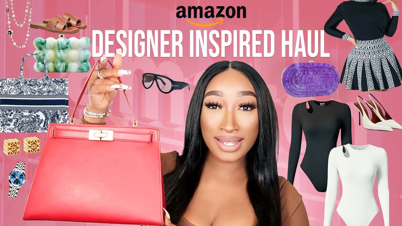 AMAZON DESIGNER INSPIRED HAUL/AMAZON MUST HAVE 2024 DESIGNER INSPIRED/ CHICAMASTYLE /AMAZON FASHION