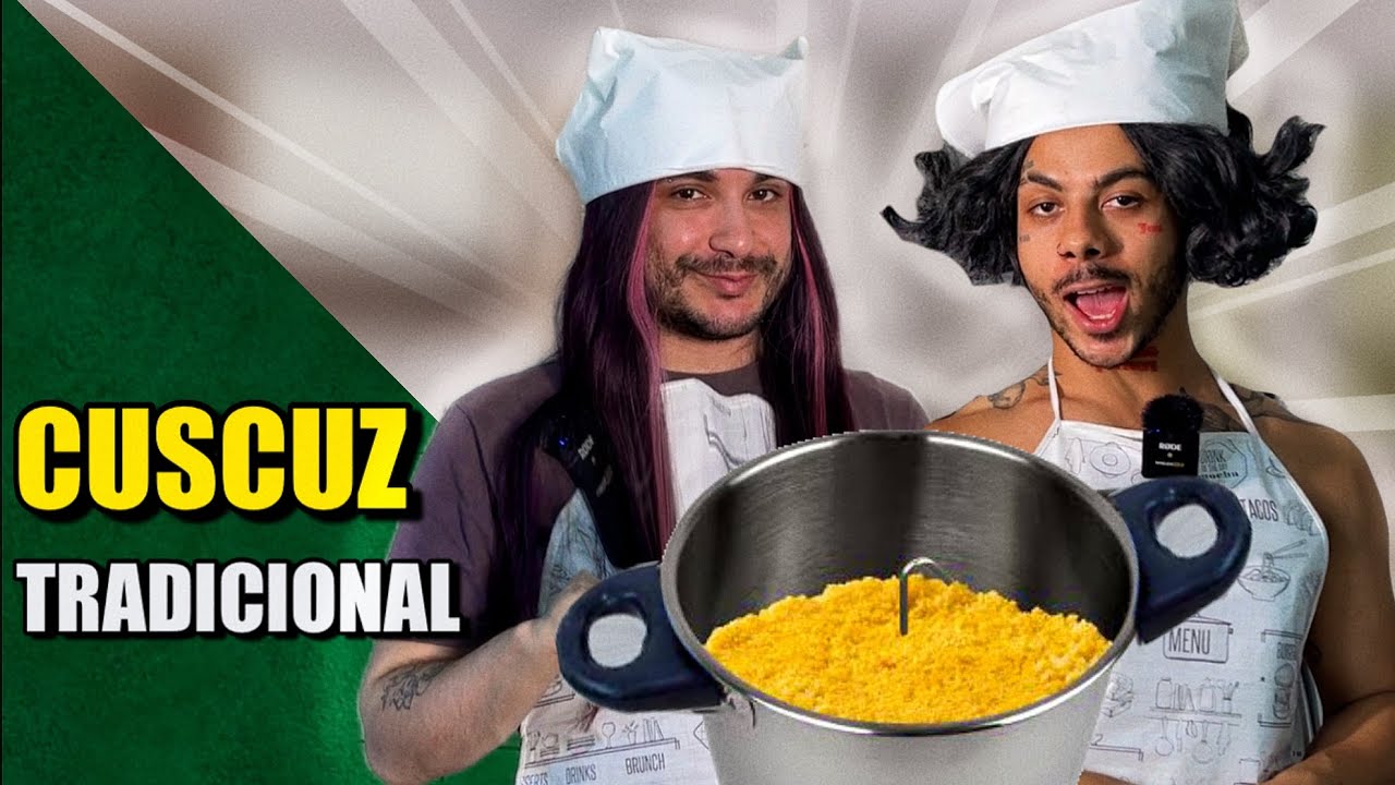 CUSCUZ TRADICIONAL FÁCIL com @NickyMitrava - Elay Oliv