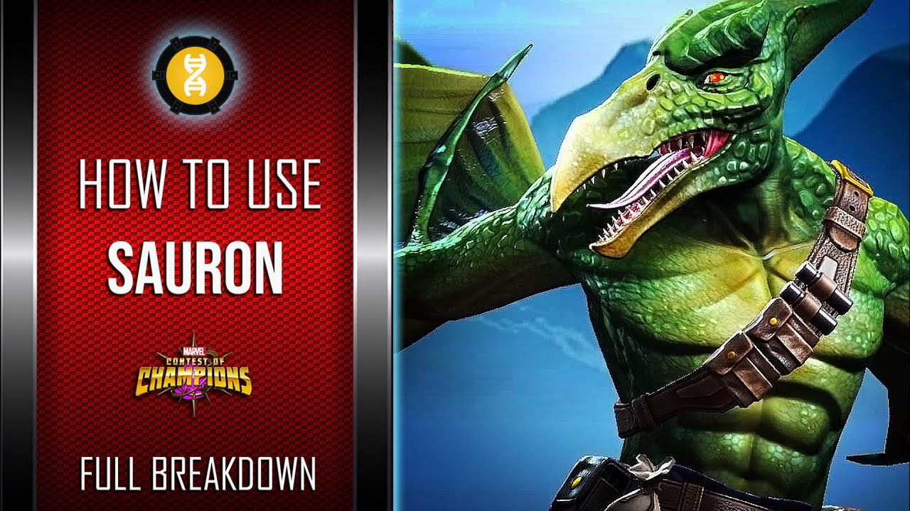 How To Use SAURON Easily | Good For Defender | Full Breakdown | Marvel Contest Of Champions