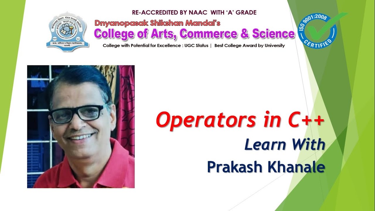 Operators in C++